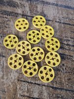 lego 4185 lot de 12 pièces Yellow Technic Wedge Belt Wheel