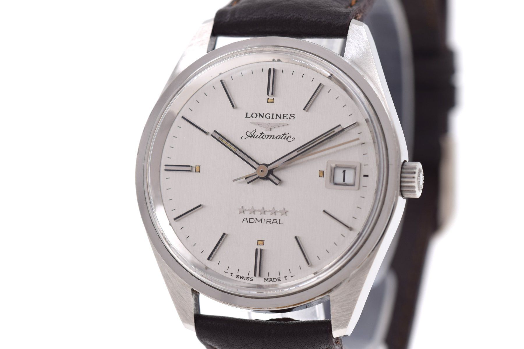 Longines Orologi: Longines Admiral Vintage Automatic Uhr Kaliber 505 – Usato da Arni AG venduto da magnetKRAFT