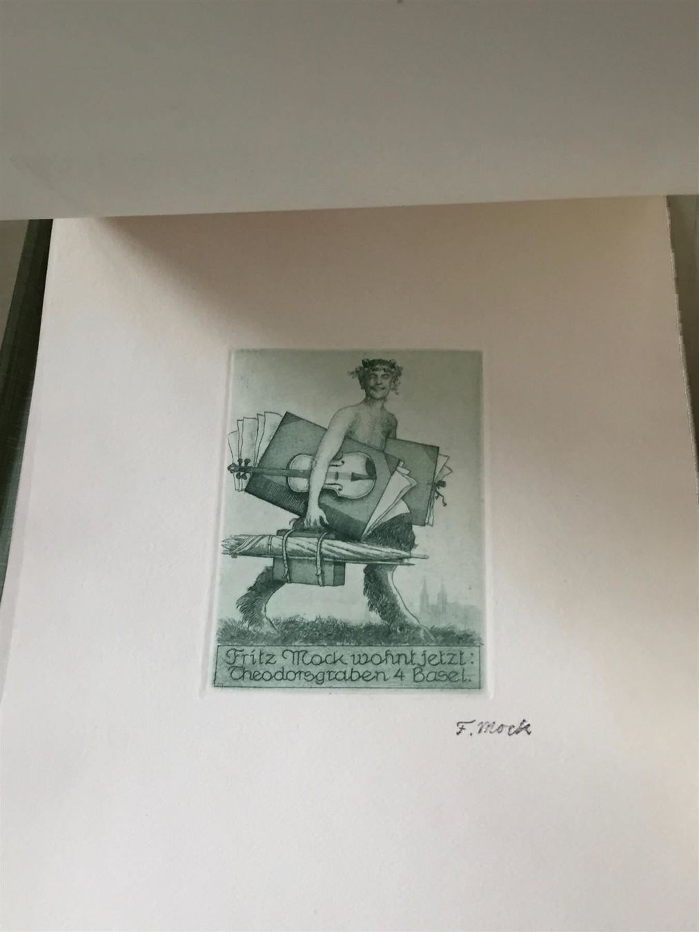 Bücher: MOCK Fritz 1867-1919 Gelegenheitsgraphik – Gebraucht aus Bern von Jwpm66 3