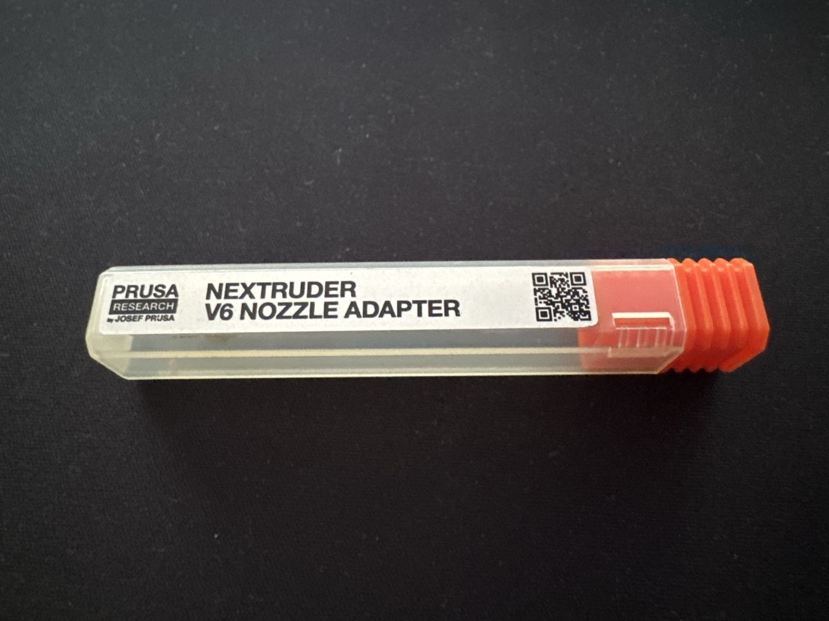 Prusa 3D Drucker: Prusa Nextruder V6 Nozzle Adapter – Neu und originalverpackt aus Fulenbach von dohc16vkr