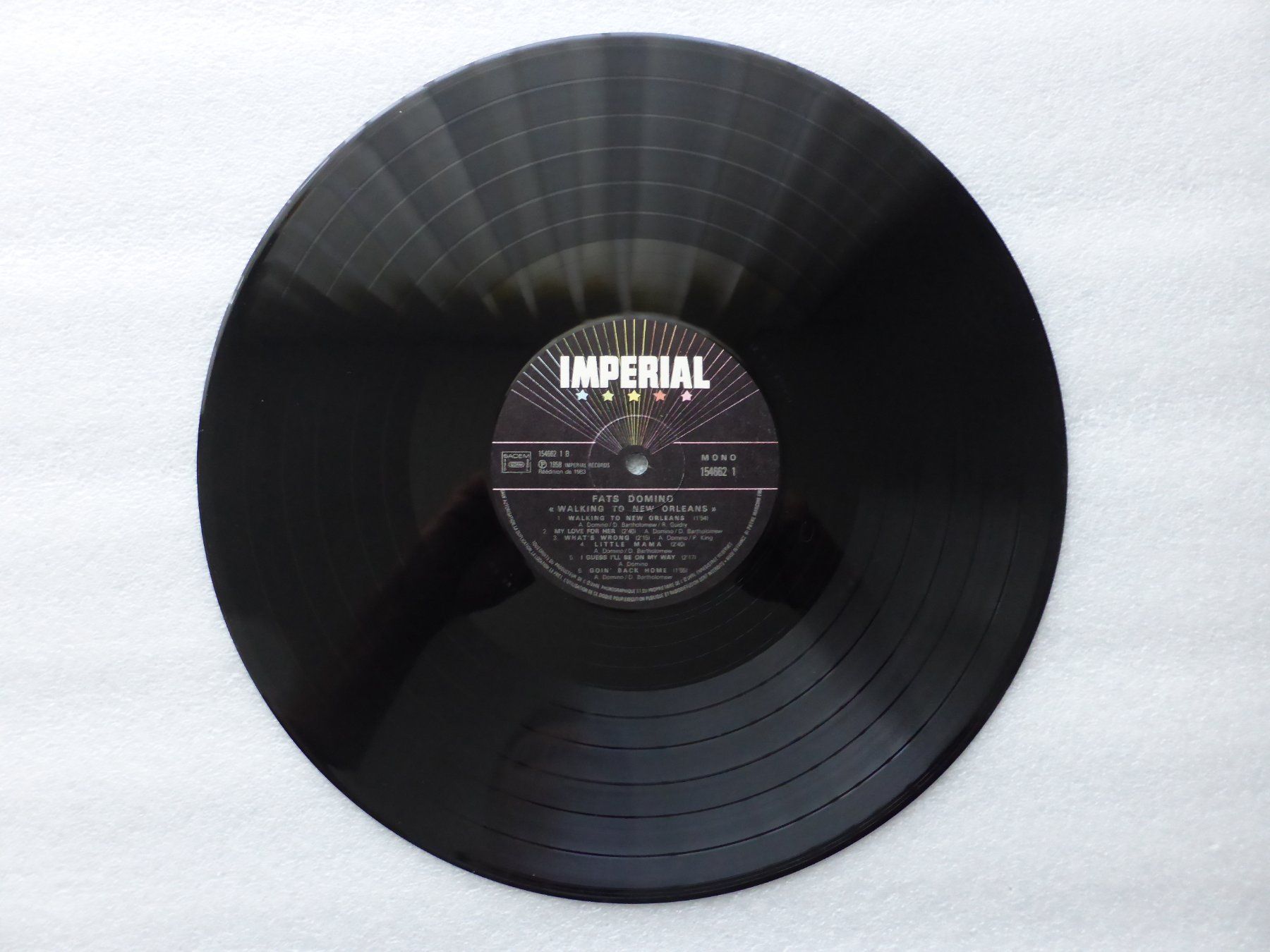 Schallplatten: VINYL  LP  FATS DOMINO – Gebraucht aus Küssnacht am Rigi von Sunnestrahl 2