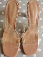 Zara Basic Collection Sandalen, Grösse 38, Transparent