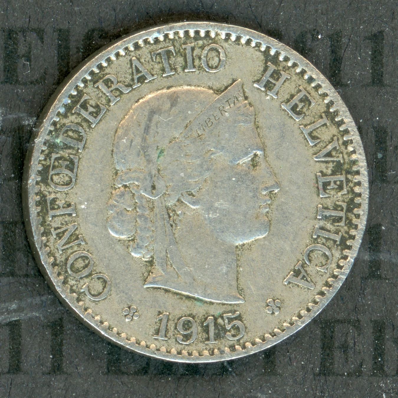 Tutti le monete: CHF___0.05 1915 ss-vz 5 Rappen – Usato da Widnau venduto da Elf11