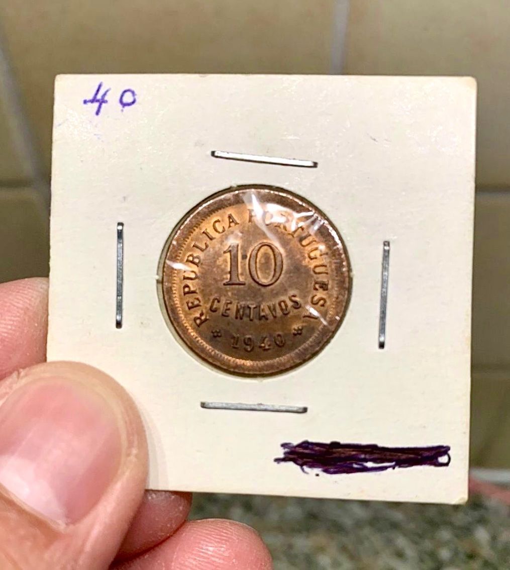 Alle Münzen: 10 Centavos 1940 Rarität!!! – Gebraucht aus Oberentfelden von NunoLouro 1