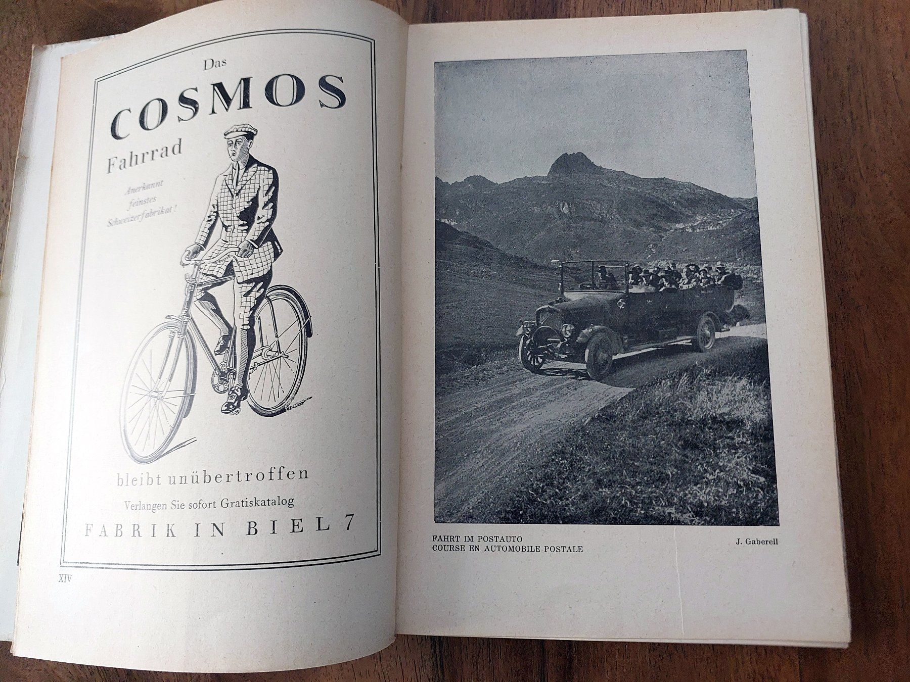 Bücher: Schweizerische Alpenposten - Ausgabe 1924 – Gebraucht aus Schönenwerd von Steidi 3