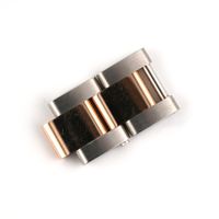 2x Rolex Bandglieder Rosegold&Stahl