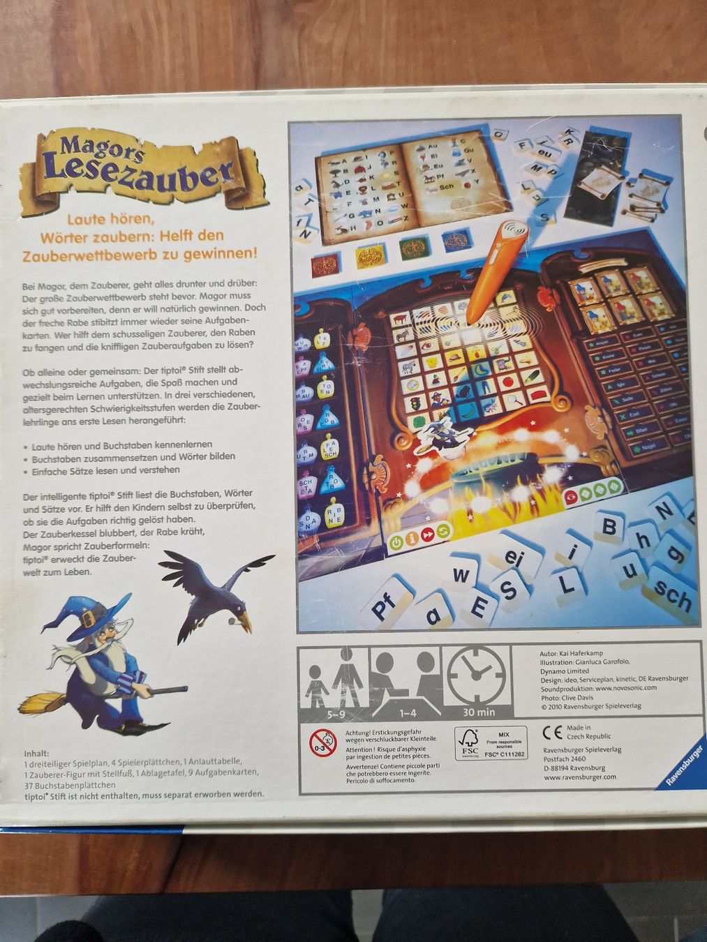 Ravensburger Spiele: Tiptoi Spiel "Magors Lesezauber" – Gebraucht aus Giswil von monimaus08 1