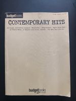partition contemporary hits piano guitar vocal budgetbook
