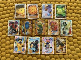 Lot de 13 cartes à jouer Lego Ninjago
