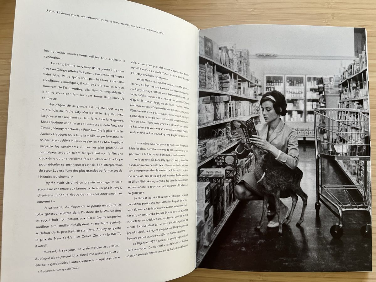Libri: Audrey Hepburn biographie  – Usato da Euseigne venduto da so.ART 5