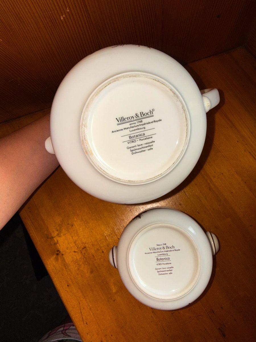 Villeroy & Boch Teekannen: Service thé Villeroy & Boch Botanica – Gebraucht aus Le Sentier von dar_hb62 5