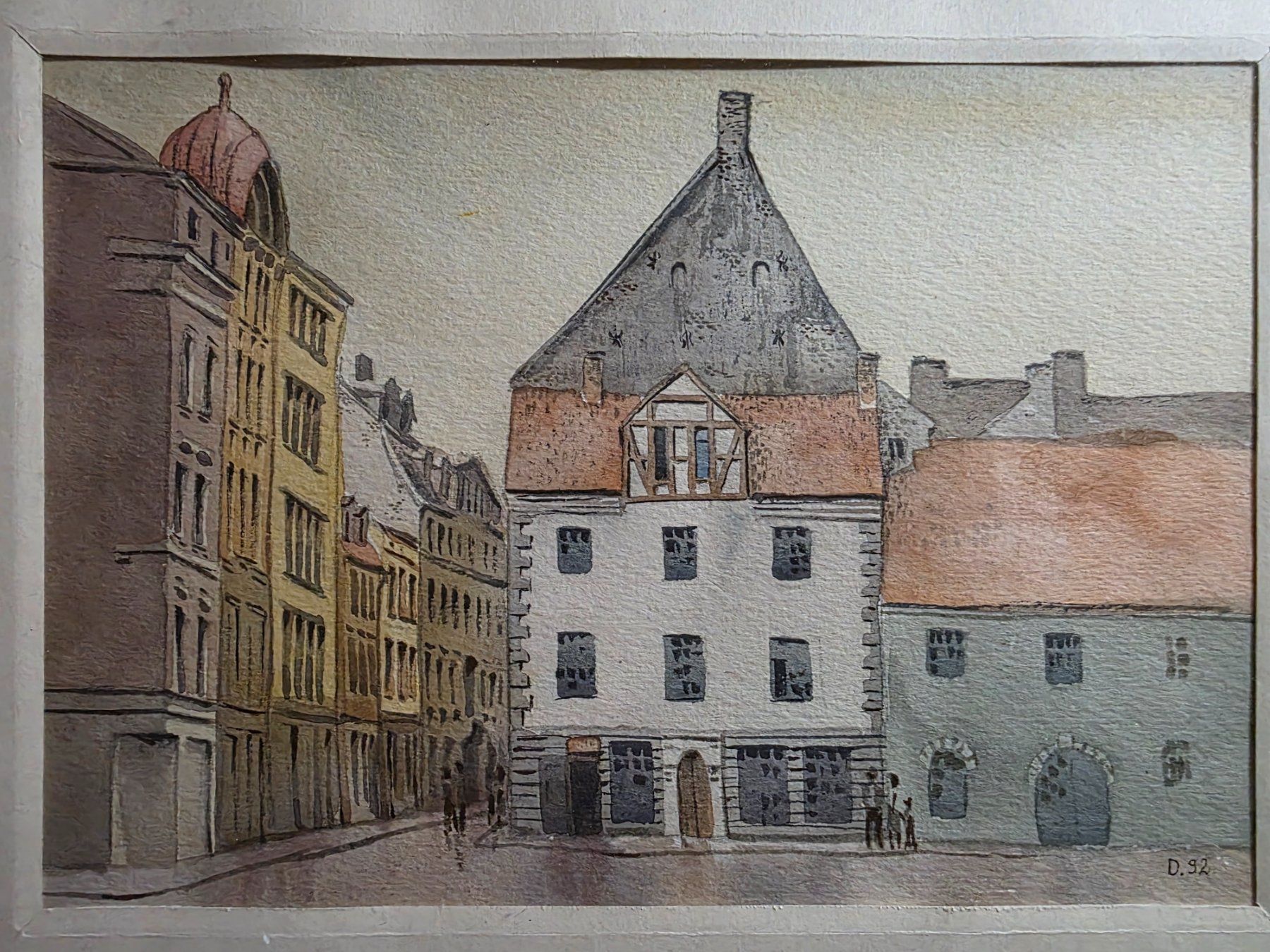 Gemälde: Bild Gemälde Aquarell Davids 1992 – Gebraucht aus Walterswil BE von Lonitti