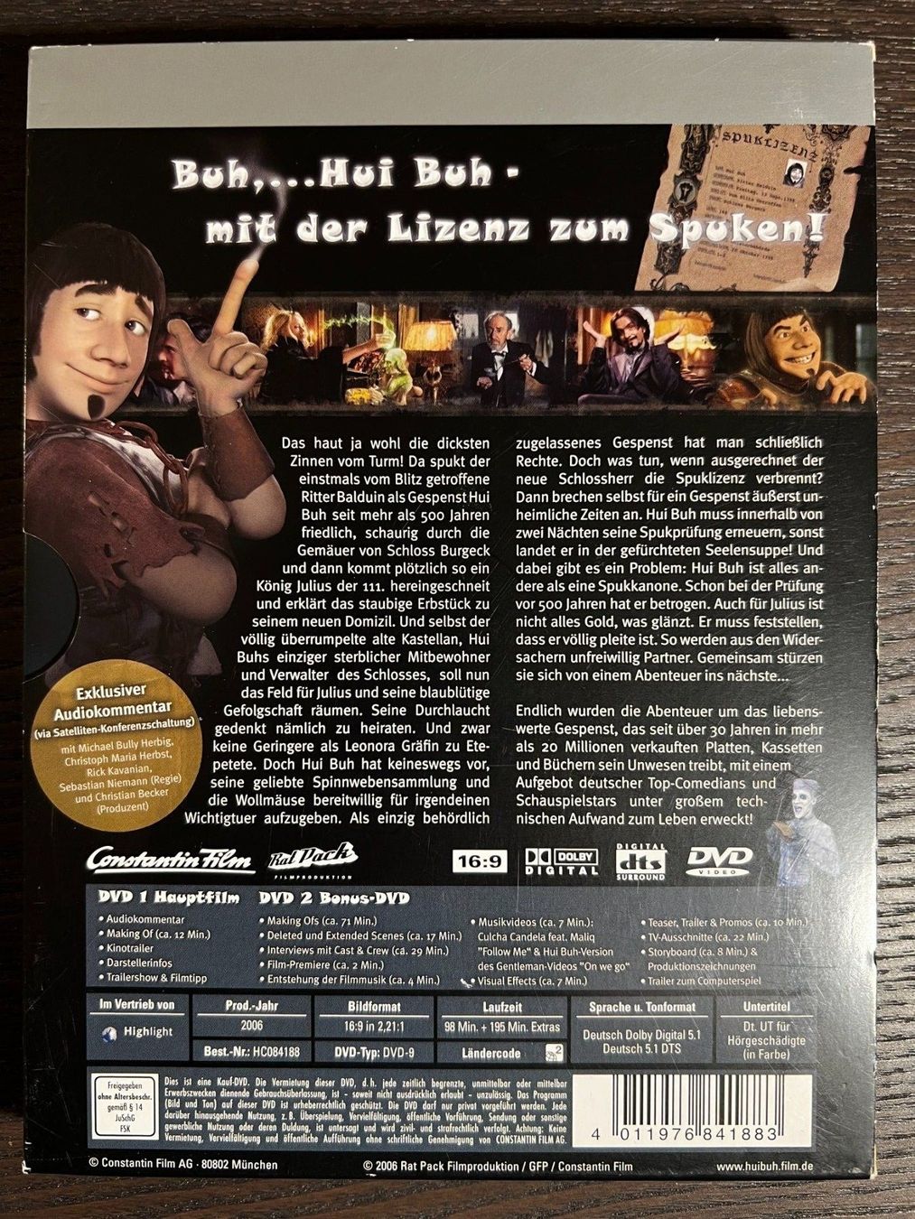 Alle DVDs: Hui Buh – Gebraucht aus Zürich von FilmFreunde 1