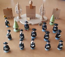 Erzgebirge,  schönes Konvolut, 21-teile