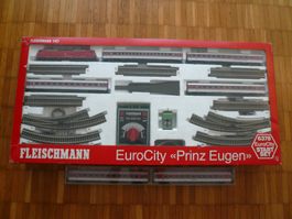 Start-Set 6378 Analog Profi-Gleis plus 2 Wagen 5113