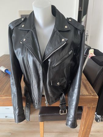 Blouson cuir Zerimar 1942 noir S/M  très bon état homme