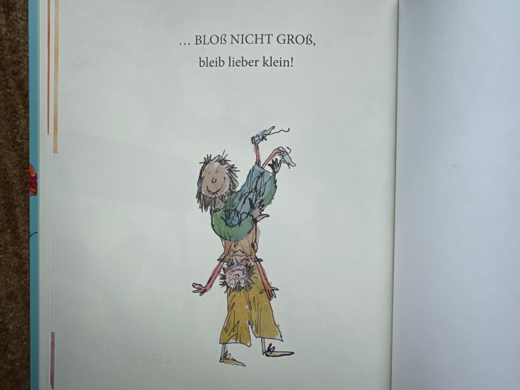 Bücher: Werd bloss nicht gross! - Roald Dahl – Neu (gemäss Beschreibung) aus Aarau von Kilauea 8