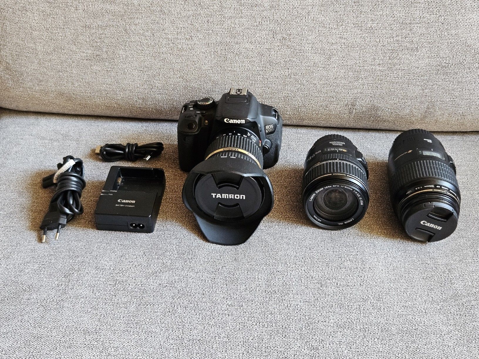 Canon Kamera: Canon EOS 650D + 3 Objektive – Gebraucht aus Jona von vik_j6r6