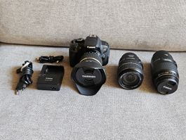 Canon EOS 650D + 3 Objektive