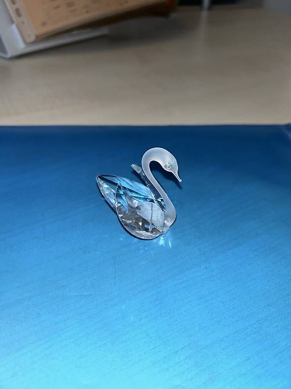 Statuette: Glasfigur Schwan – Usato da Zuchwil venduto da celixne 1