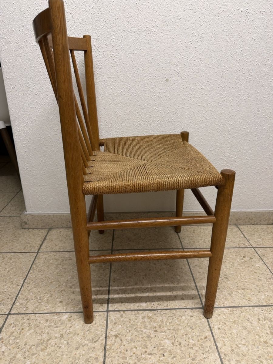 Fauteuils: 6 Dänische Mid-Century Stühle – D'occasion à Salmsach par Wisa10 2