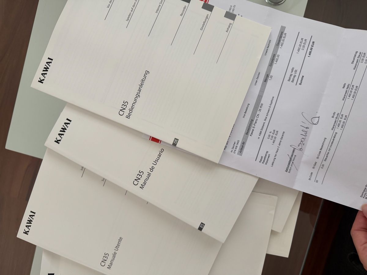 Kawai Strumenti musicali: Kawai CN35 Digitalpiano – Usato da Wigoltingen venduto da Tatyana79 8