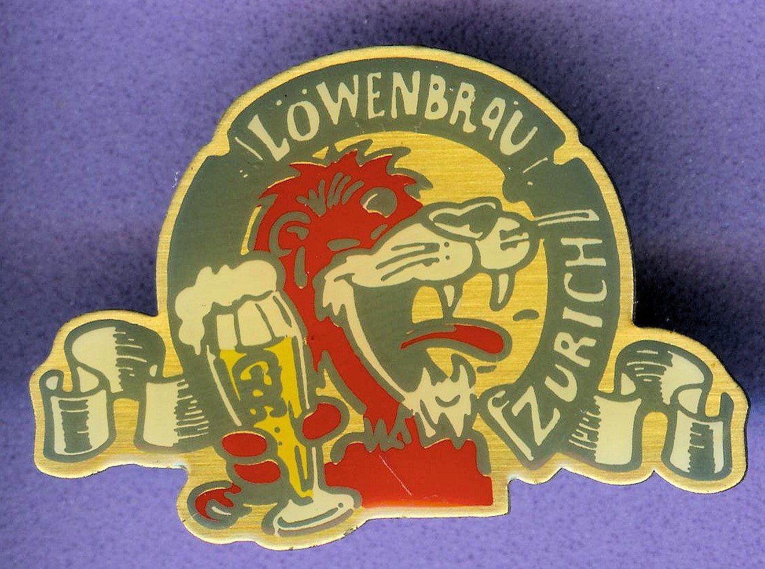 Placchette & Badge: LÖWENBRÄU  ZÜRICH – Usato da Winterthur venduto da Sammleroase