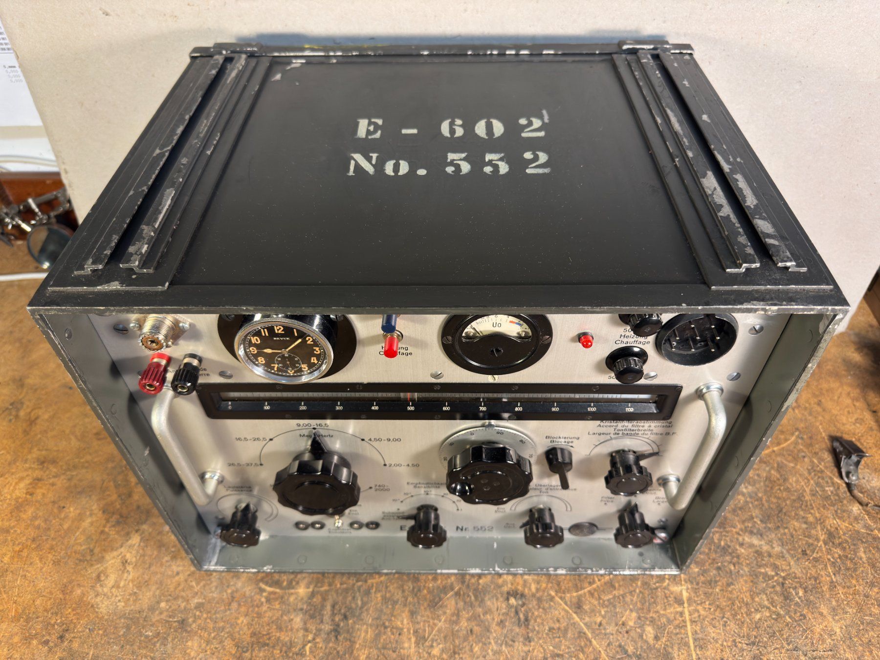 Radiocomunicazione: Autophon E-44 (E-602) Allwellenempfänger – Usato da Ins venduto da funkflieger 4