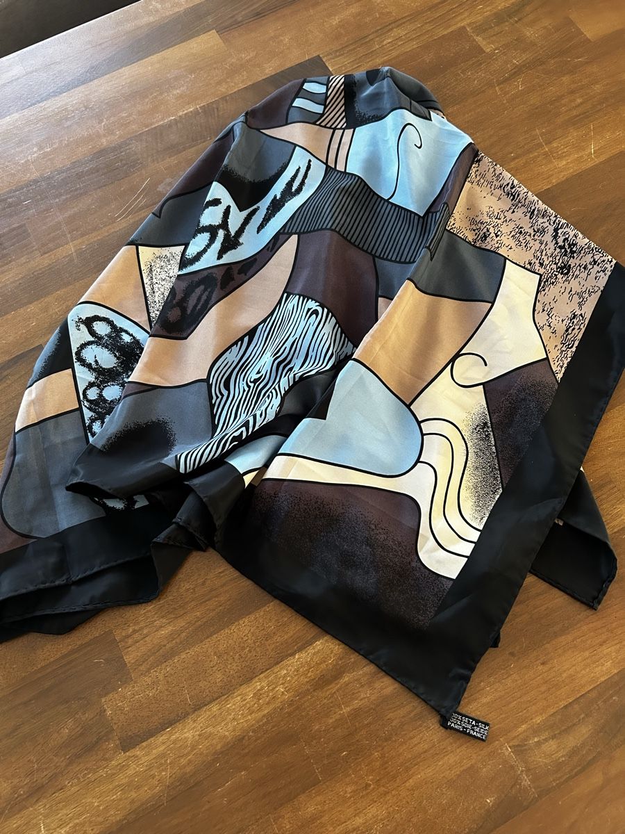 Foulards & écharpes: Original PICASSO Seidentuch / Schal 100% Seide – Neuf (Voir description) à Balsthal par LaLiLu77 4