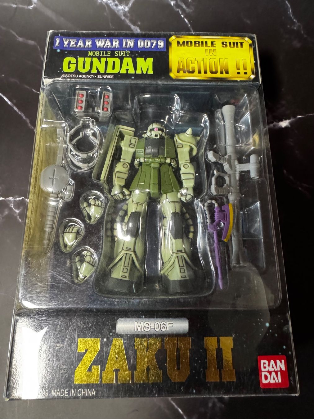 Bandai Giocattoli: BANDAI MS-06F ZAKU II - MSA – Nuovo e nell'imballaggio originale da Knonau venduto da CEPPIGATTI 2