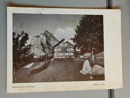 Alte PK / Mythenhaus ob Schwyz - Gelaufen 1945
