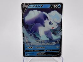 Silberne Sturmwinde - Alola-Vulpix V  (SIT 33) - DE