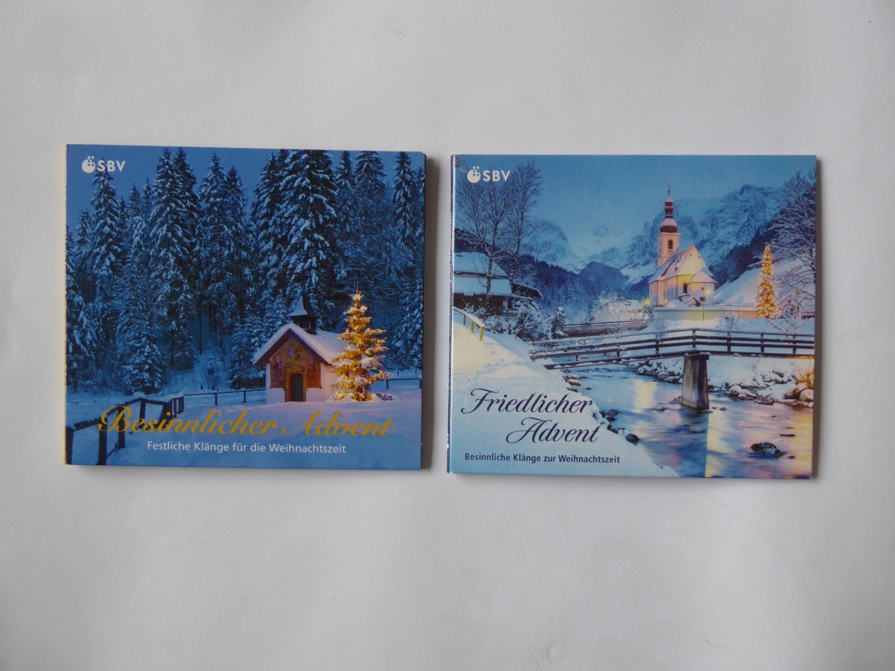 CDs: 2 Klassik CD Besinnlicher, Friedlicher Advent, SBV, Scheurer – Gebraucht aus Turbenthal von Panau
