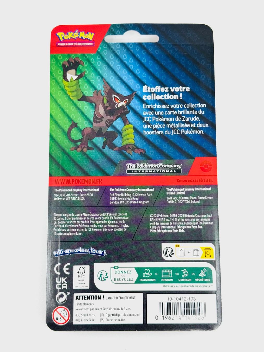 Pokémon Cartes à collectionner: Duo Pack Pokémon Méga-Évolution : ME04 & ME05 - FR – Neuf avec emballage d'origine à Soyhières par Spartan117 1