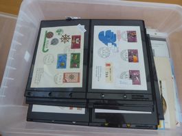 Interessante Kiste Briefmarken aus aller Welt
