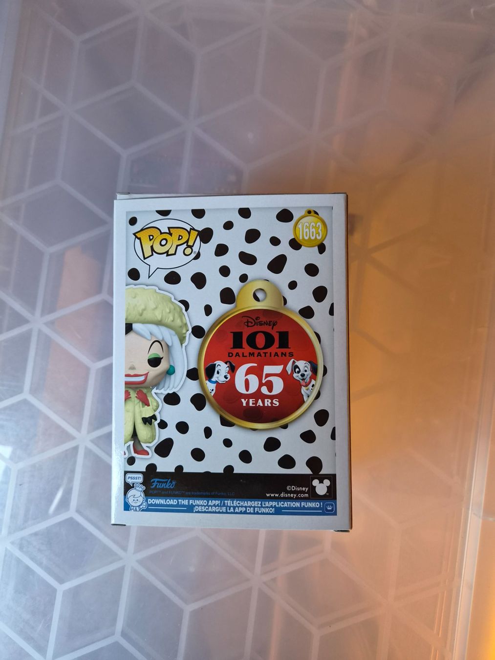 Funko Statuette: Funko Pop! Cruella De Vil #1663 101 Dalmatians – Nuovo e nell'imballaggio originale da Sisseln AG venduto da schenk-figuren 2