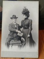 Antikes Photo / Junges Paar ca. 1890