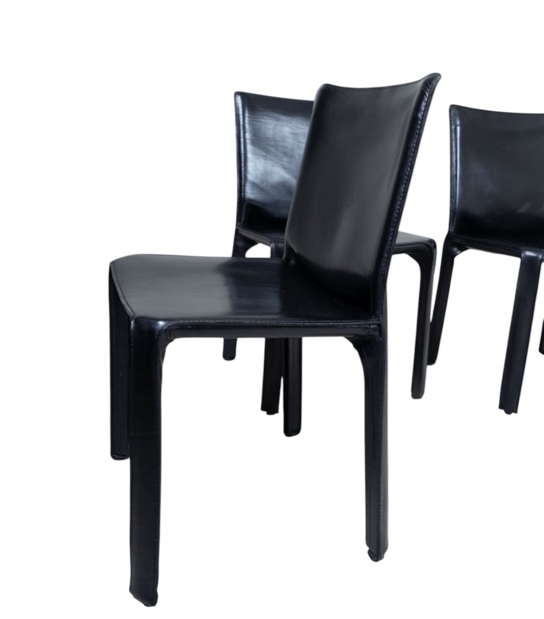 Cassina Sedie: Cassina Cab 412 Mario Bellini Black 8P. available – Usato da Genève venduto da aspaklariacollection 2