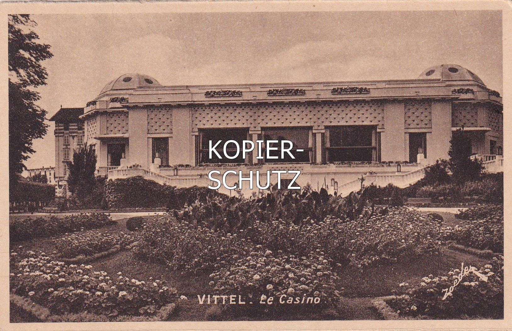 Cartoline postali: Vittel - Le Casino /bf – Usato da Hombrechtikon venduto da Rudolf07