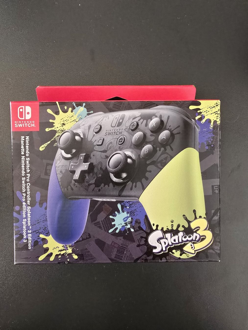 Nintendo Giochi: Splatoon 3 Pro Controller Nintendo Switch Edition Neu OVP – Usato da Chur venduto da 1996hiphop