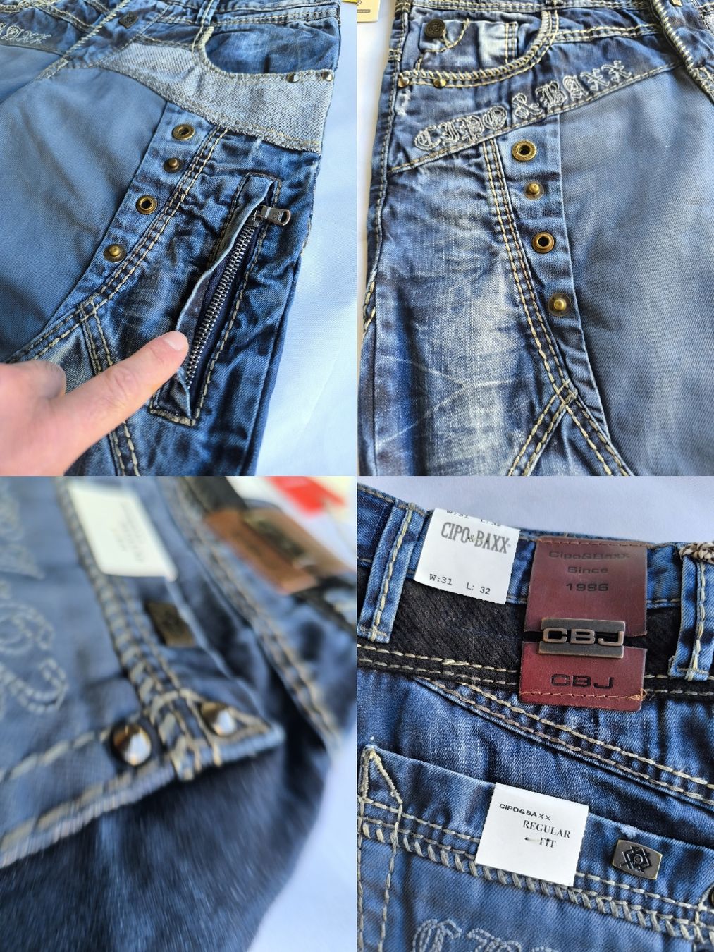 Cipo & Baxx Jeans: wunderschöne  jeans Cipo & Baxx 31/32 – Nuovo e nell'imballaggio originale da Oensingen venduto da Outlet_Super_Sale 7