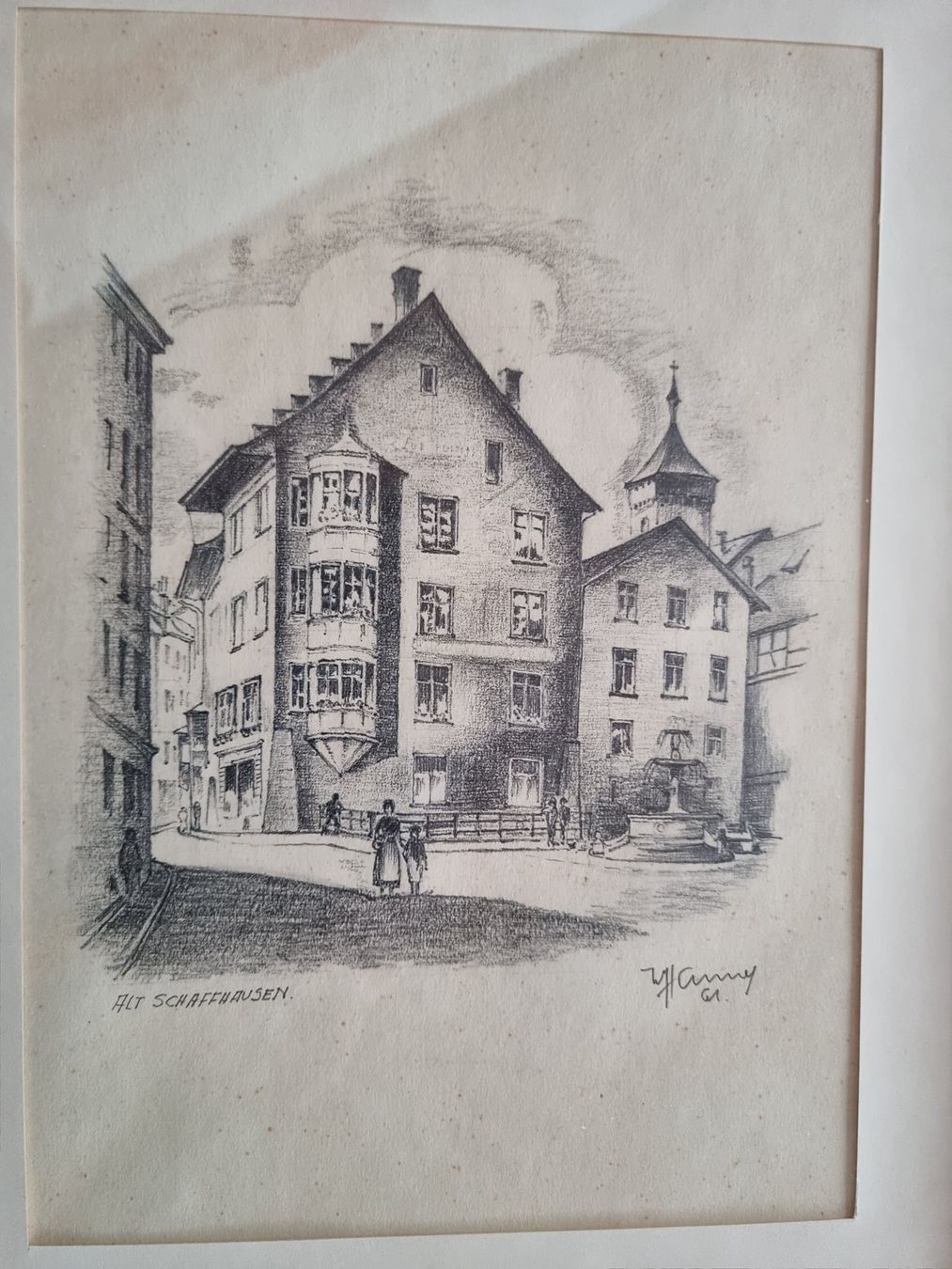 Foto & Immagini: Schaffhausen Rare Grafik – Usato da Trachslau venduto da post35 1