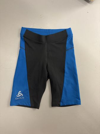 Odlo Laufshorts schwarz blau Grösse S guter Zustand