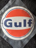 Gulf benzin öl Werbung Reklame Tankstelle