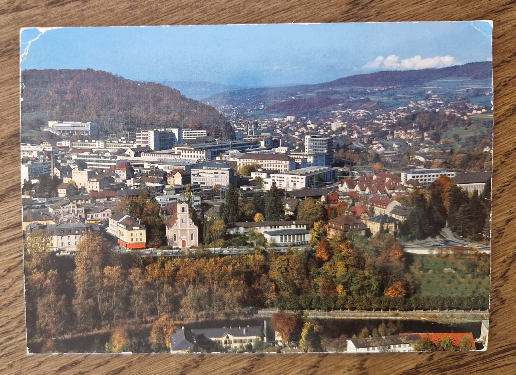 Cartoline postali: Baden mit Brown, Boveri & Cie. 1972 – Usato da Ebikon venduto da Donar50