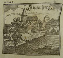 REGENSBERG, KUPFERSTICH, BLUNTSCHLI 1742