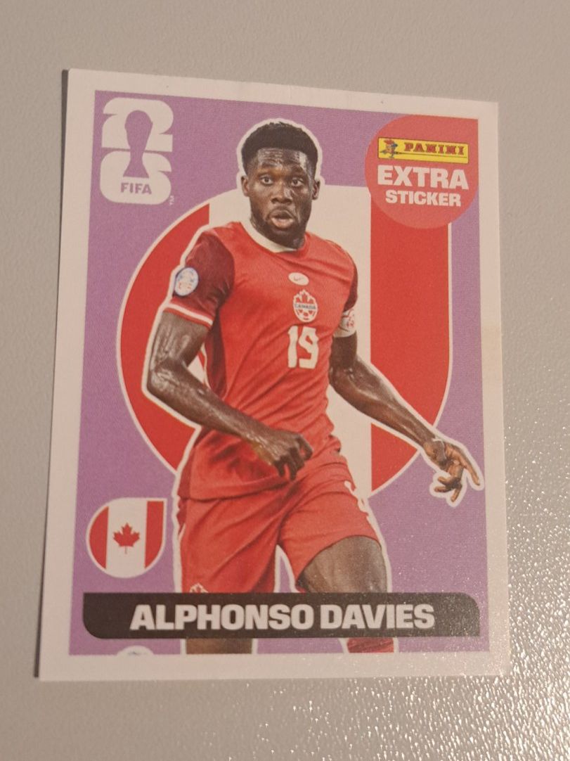 Panini Carte collezionabili: Panini Extra Sticker 2026 United Edition Davies Base – Usato da Galgenen venduto da Keelo