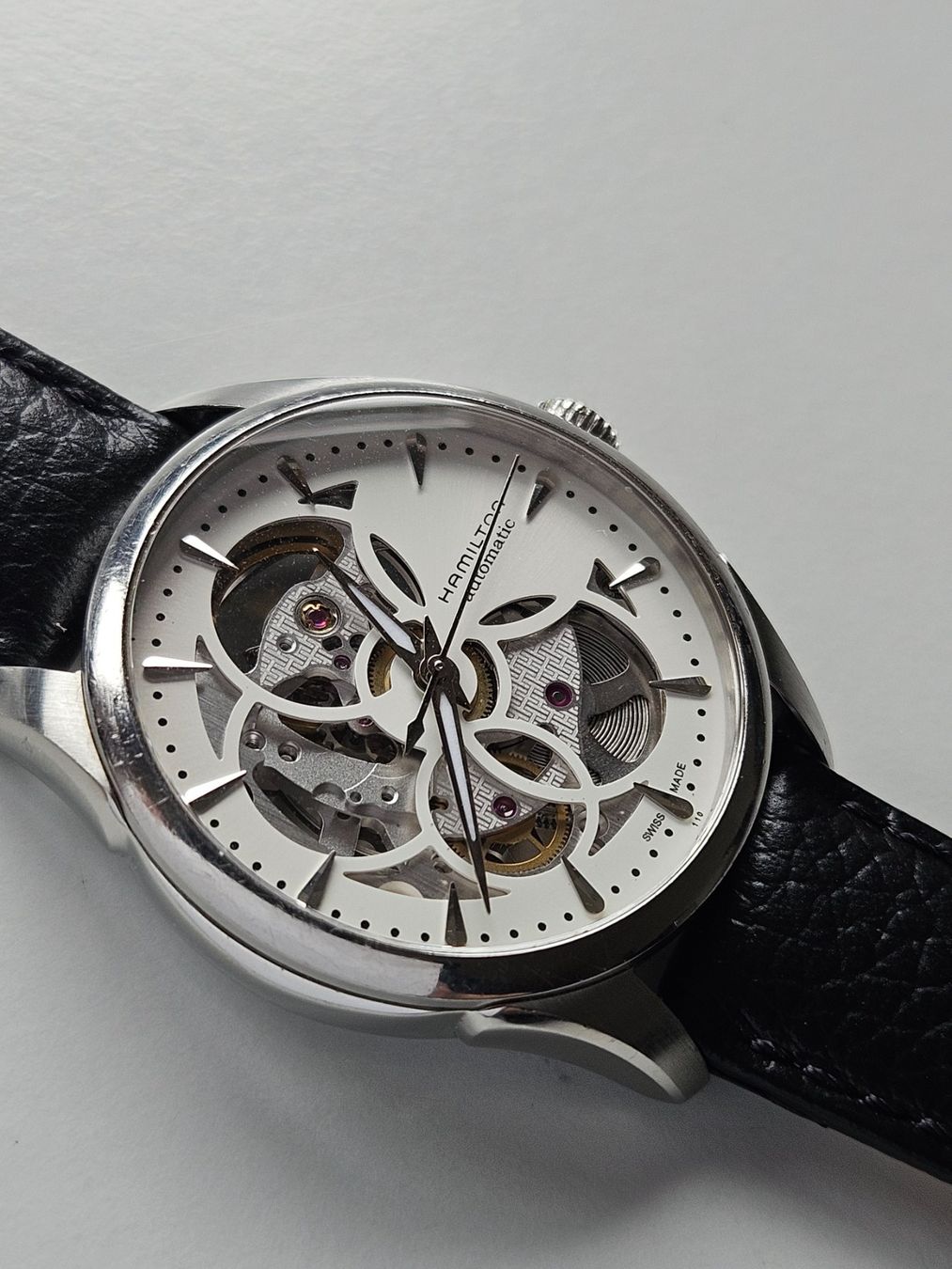 Hamilton Orologi: 214 Hamilton Jazzmaster Automatic Skeleton – Usato da Berikon venduto da mmm21 1