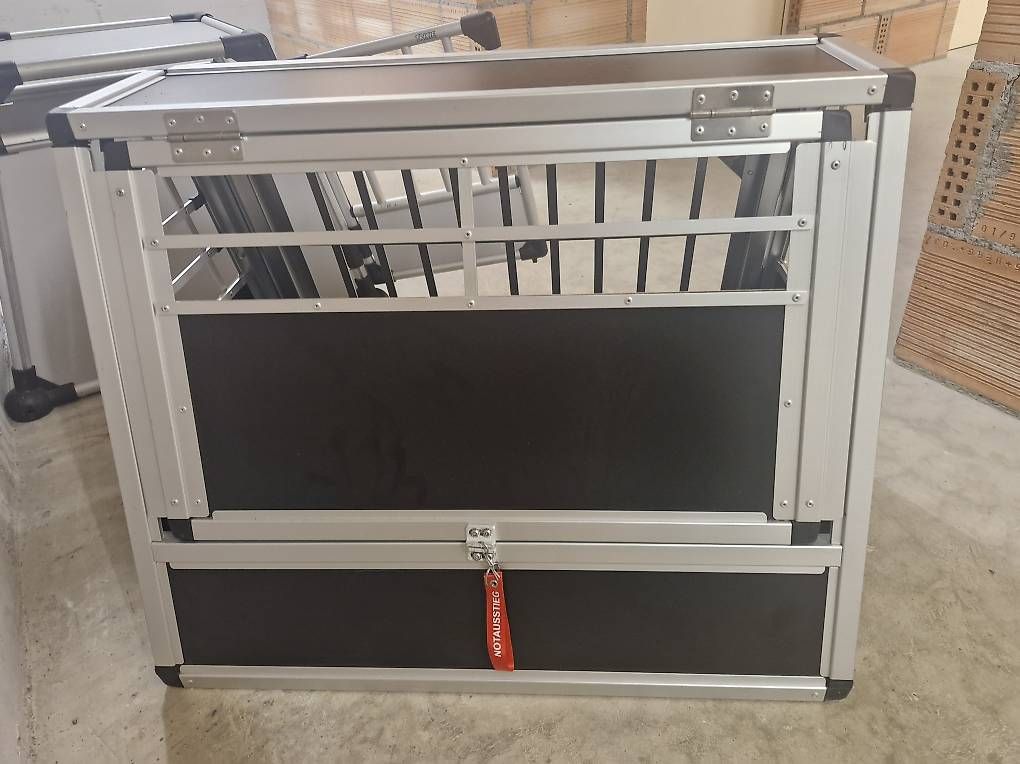 Gabbie, trasporto & Sicurezza: Alpuna Alu-Hundebox – Usato da Schaffhausen venduto da Jakarila 2
