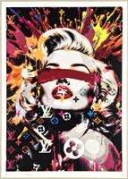 Death NYC Ltd Ed Pop Art Druck " wild  Marilyn Monroe